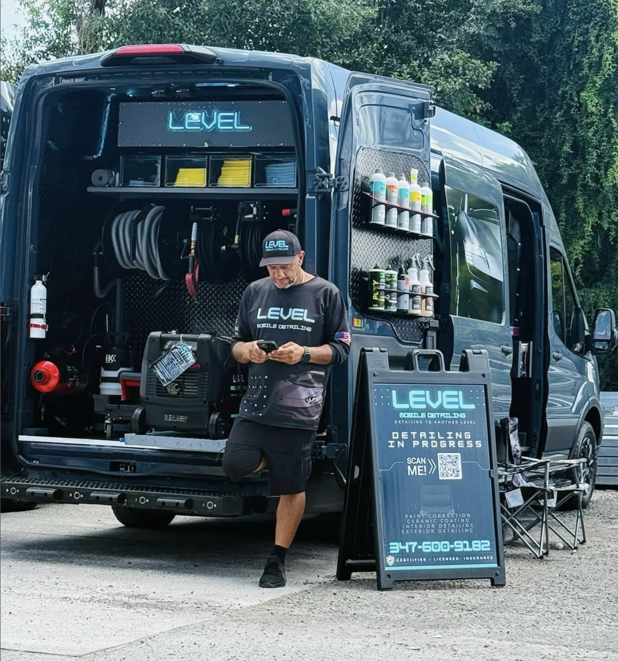 Founder of Level Mobile Detailing